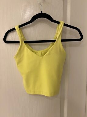 Lululemon Align Tank Electric Neon Yellow Size 2